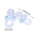 50pcs Acrylic Mini Pacifiers - Transparent Children's Day & Baptism Decor for Boys & Girls - Ideal for Anniversaries - Buy Online on GoSupps.com