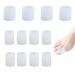 NICENEEDED 12 Pack Toe Protectors Silicone Toe Protectors for Hammer Toes Soft Gel Toe Pads for Pain Relief