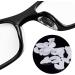 Fiacvrs Nose Pads for Glasses - Durable Thin D Shape Soft Silicone - 10 Pairs Black - Perfect for Comfort & Fit - Buy Online on GoSupps.com
