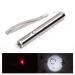 XUEQI 2-in-1 Pet Cat Kitten Toy Red Light Flashlight Pen Pointer Toy LED Light Silver - Buy Online on GoSupps.com