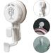 HONMEET Suction Cup Hook Coat Hook Key Holder for Wall Traceless Hooks Bathroom Hooks Bathroom Wash Pot Lid Holder Plastic Sucker Pads Storage Hooks Punch- Hook Tub White Washbasin Abs - Buy Online on GoSupps.com