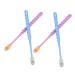 Gleavi 16 pcs baby toothbrush mouth cleaning brush for babies toothbrush with soft bristle tooth cleaning bristle 360 toothbrush baby mouth cleaner for babies silicone young child chewing gum 1 piece (1 Pack) different colors x 4 pieces