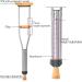Adult Crutches 2pcs Underarm Crutches for Adults Aluminum Height Adjustable Armpit Crutches Men Women's Crutches Non-Slip Handy Cane Convenient Independence Small - Buy Online on GoSupps.com