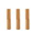 JIHUOO 2pcs Bamboo Empty Lipstick Tubes Lip Balm Tubes Lipstick Container Lipstick Tube