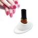 1PC Soft Rubber Nail Polish Holder | Anti-Spill Nail Art Tool for Salon & Home Use - White - Buy Online on GoSupps.com