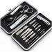 Electromax Nail Clippers Manicure Set for Thick Nails - Cuticle Remover, Toenail Care Cutter - Pedicure Travel Kit for Men and Women - Buy Online on GoSupps.com