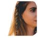 Yheakne Boho Tribal Turquoise Circle Hair Ring Set Boho Braid Rings Dreadlock Dirty Braid Hair Bow Clips Silver Hair Braid Rings Hair Clip Rings Decoration Hair Accessories (Silver Circle with