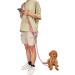 Premium Reflective Dog Leash for Running Walking & Training - Durable Crossbody Design for Small to Large Dogs - Pink Rose - Buy Online on GoSupps.com