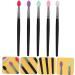 Balacoo 5pcs Eye Shadow Brush Flat Makeup Brush Eye Smudger Brush Eyeshadow Sponge Tool Brush - Buy Online on GoSupps.com