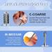 Nail Drill Bits Set - Tungsten Carbide Cuticle Clean & Smooth Barrel Head Coarse Bits for Acrylic, Gel Polish, Natural Nails - 2Pcs 3/32 Snake Head Coarse - Buy Online on GoSupps.com