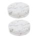 BIUDECO 4 Pcs Storage Box Cosmetic Travel Containers Empty Cushion Compact Case Powder Puff Case