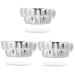 3 Sets Electroplated Braces Golden Mouth Rapper Golden Plated Hip Hop Golden