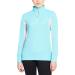 TuffRider Women's Ventilated Technical Long Sleeve Sport Shirt with Mesh X-Small Aqua