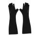 POPETPOP Gel Manicure Gloves 1 Pair Nail Gloves Fingerless Gloves Manicure Gloves Gel Nail Led Lamp Nail Art Tools Gloves Manicure Art Gloves Nail Art Gloves Dedicated Polyester Mj03 25X9X0.4CM