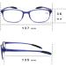 Mcoorn Reading Glasses (2 Pack) - Flexible Lightweight Anti-Blue & Anti-Reflective for Men & Women - Includes Case - Buy Online on GoSupps.com