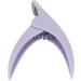 Nail Tip Clipper Acrylic Nail Clipper Ergonomic DIY for Novice for Nail Salon (Purple) - Buy Online on GoSupps.com