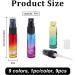 Buy Benecreate 9-Pack Mini Perfume Spray Bottles - 10ml Fine Fog Glass Atomizers in Mixed Colors for Perfume Razor Makeup Remover | International Shipping Available - Buy Online on GoSupps.com
