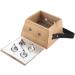 Ruilogod Bamboo Moxibustion Box - Four Holes Moxa Healing Therapy | Natural Wood Color | International Shipping - Buy Online on GoSupps.com