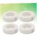 Beaupretty 4 Rolls lash extensions supplies white tape transparent tape eyelash tape sensitive skin Eyelash Tapes micropore eyelash tape extension adhesive tape Fake eyelashes tool 4 Rolls White - Buy Online on GoSupps.com