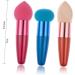 Housoutil 9 Pcs Makeup Brush Sponges Sponge Brush Concealer Brush Contour Brush Lip Brush Travel Major - Buy Online on GoSupps.com
