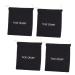 4pcs Hair Dryer Storage Bag Storage Bags Curly Hair Wig Canvas Drawstring Hair Dryer Carriers Travel
