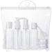 9-Piece Travel Bottle Set - PBA-Free Travel Containers for Cosmetics Creams Lotions & Shampoos - Perfect for Hand Luggage - Buy Online on GoSupps.com