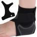 Keenso Compression Support Sleeve for Left Foot - Breathable Ankle Wrap for Sports Climbing Riding & Basketball - Black XL Protective Gear - Buy Online on GoSupps.com