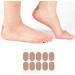 Beaupretty Moleskin Heel and Toe Tape Pads - 10pcs Self-Stick Adhesive Cushions for Foot Pain Relief and Blister Prevention - Buy Online on GoSupps.com