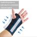 Nucamper Breathable Wrist Wear - Adjustable Wrist Bandage for Men & Women | L/XL Right-Handed Black | Arthritis & Tendinitis Relief - Buy Online on GoSupps.com