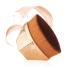 Make-up brush for primer flat top Kabuki flower sheet shape for face rouge liquid powder priming brushes for mixing liquids creams or flawless powder cosmetics gold