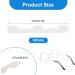 Tiesome Silicone Glasses Hangers | Slide-Resistant Ear Pads for Sunglasses & Reading Glasses | Comfortable & Durable | International Shipping - Buy Online on GoSupps.com