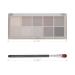 10-Color Matte Eyeshadow Palette - High Pigmented & Long Lasting Nude Shades | Ultra-Blendable Natural-Looking Eye Shadow | Includes 2 Brushes (04 Cement Color) - Buy Online on GoSupps.com