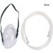 Oxygen Face Muffle Pvc Made 4.5 x 3.5in Breathing Lung fit comfortably - Buy Online on GoSupps.com