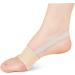 Bunion Spacers Toe Cover Gel Protectors - 1 Pair | Toe Sleeve, Splint, Socks & Separator for Foot Care | Pedicure Arm Pad - 19x6.5cm - Buy Online on GoSupps.com