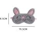 Buy Bunny Ears Sleep Eye Masks 3 Pack Plush Rabbit Ear Blindfolds for Comfortable Sleep | International Shipping - Buy Online on GoSupps.com