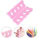 HEALLILY 100 Pairs Toe Separators Pedicure Disposable Sponge Toe Spacers Toenail Dividers Toe Stretchers for Nail Polish Application Random Color - Buy Online on GoSupps.com