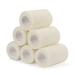 Legal bandage Association Self -adhesive 7.5cm x 4.5m 6 rolls fixing sords self -adhering cohesive bandage for first aid Dog veterinary wrap Sport Elastic bandage for wrist feet (white) 7.5cm white