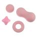 Healeeved 4 pieces massage ball set deep massage body massage hand exercise mobility acupressure pressure point muscle roller lacrosse balls trigger role yoga massage sport fitness pebble gel