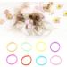Cyrank 10 Packs Dog Rubber Bands Highly Elastic Coloful Mini Rubber Bands Dog Hair Ties DIY Dog Grooming Hair Accessories for Small Dogs Yorkie Poodle Dog - Buy Online on GoSupps.com
