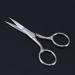 Heallily 2pcs Eyebrow Scissors Stainless Steel Facial Hair Trimmer Scissors with Sharp Edge Blades for Men Women Eyelashes Moustache Nose Hair Beard Silver  - Buy Online on GoSupps.com