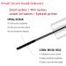 2 in 1 Intense Lengthening Mascara for Fine Short Eyelashes - Voluminous Washable Black Mascara for Women and Girls - Buy Online on GoSupps.com
