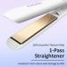Locks 2 in 1 Smooth Iron - 20s Quick Heating Titanium Flat Iron with LCD Display 130 C-230 C 3D Floating Plate for Effortless Styling - Buy Online on GoSupps.com