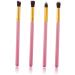 OHPHCALL 8 Pcs Eye Make-up Brush Kit Synthetic Hairs Brushes Foundation Makeup Brushes Eyeshadow Stick mediumx2pcs Pink+goldx2pcs - Buy Online on GoSupps.com