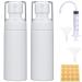 Dkbt spray bottle small 2 pieces 60ml white spray bottle fine fog atomizer spray bottles plastic mini spray bottles empty spray bottles for filling for perfume water white 2PCs