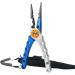 SOUFORCE Spring Bearing Fishing Pliers: Multi Functional Tool with Sheath & Anti-Lost Rope for Saltwater Fishing - Hook Remover, Line Cutter, Crimp, Split Ring Tool - Buy Online on GoSupps.com