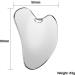 Buy AQSQWQ Heart Shape Gua Sha Stein | Stainless Steel Facial Massage Tool for Jaw Shaping & Reducing Swelling - International Shipping Available - Buy Online on GoSupps.com
