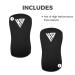 Neoprene Knee Pads 7mm for Weight Lifting | Powerlifting & Cross Training Support Small Black - Buy Online on GoSupps.com