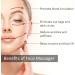 CUEA Face Massaging Derma Roller Aluminum Alloy Face Massaging Roller for Home Use for Hands Head - Buy Online on GoSupps.com