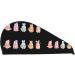 Happy Easter Gnomes Microfiber Hair Towel | Super Absorbent Coral Velvet Wrap for Women | Quick Dry Cap for Long Curly & Thick Hair - Buy Online on GoSupps.com