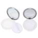 Didiseaon 8pi ces Bo te Portable Avec lastique Et Miroir Bo te De Rechargeable Pour Maquillage Pour Fond De Teint Et Blush